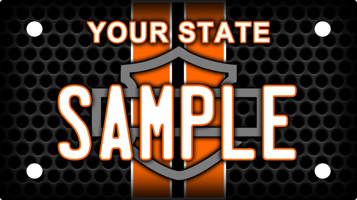 Motorcycle - Harley Davidson 2 - Template