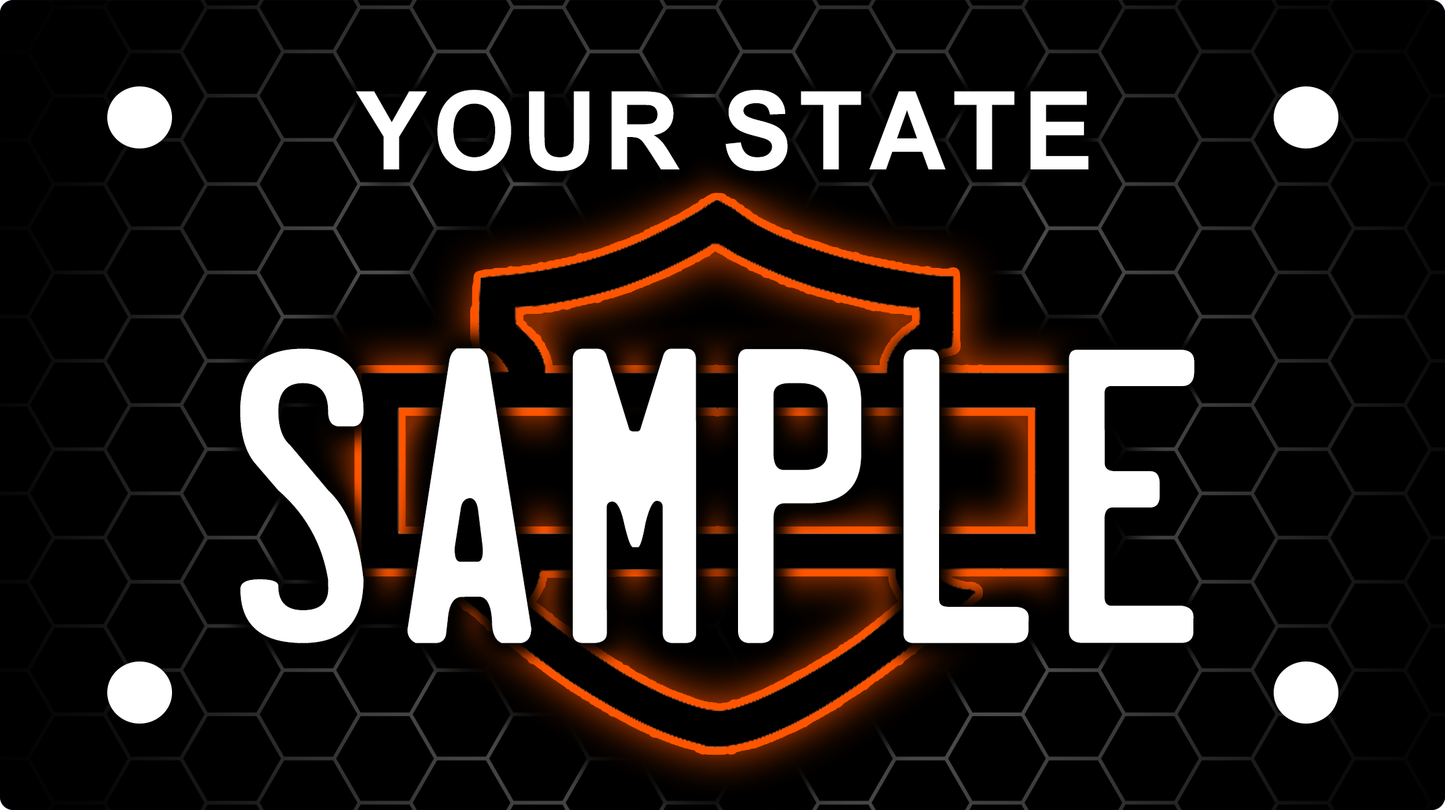 Motorcycle - Harley Davidson 4 - Template