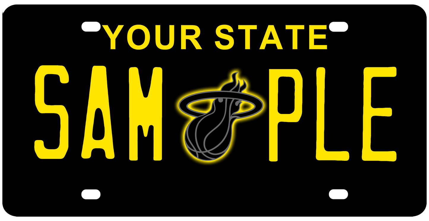 Miami Heat - Yellow #2 - Template