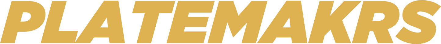 Platemakrs - Gold Gift Card