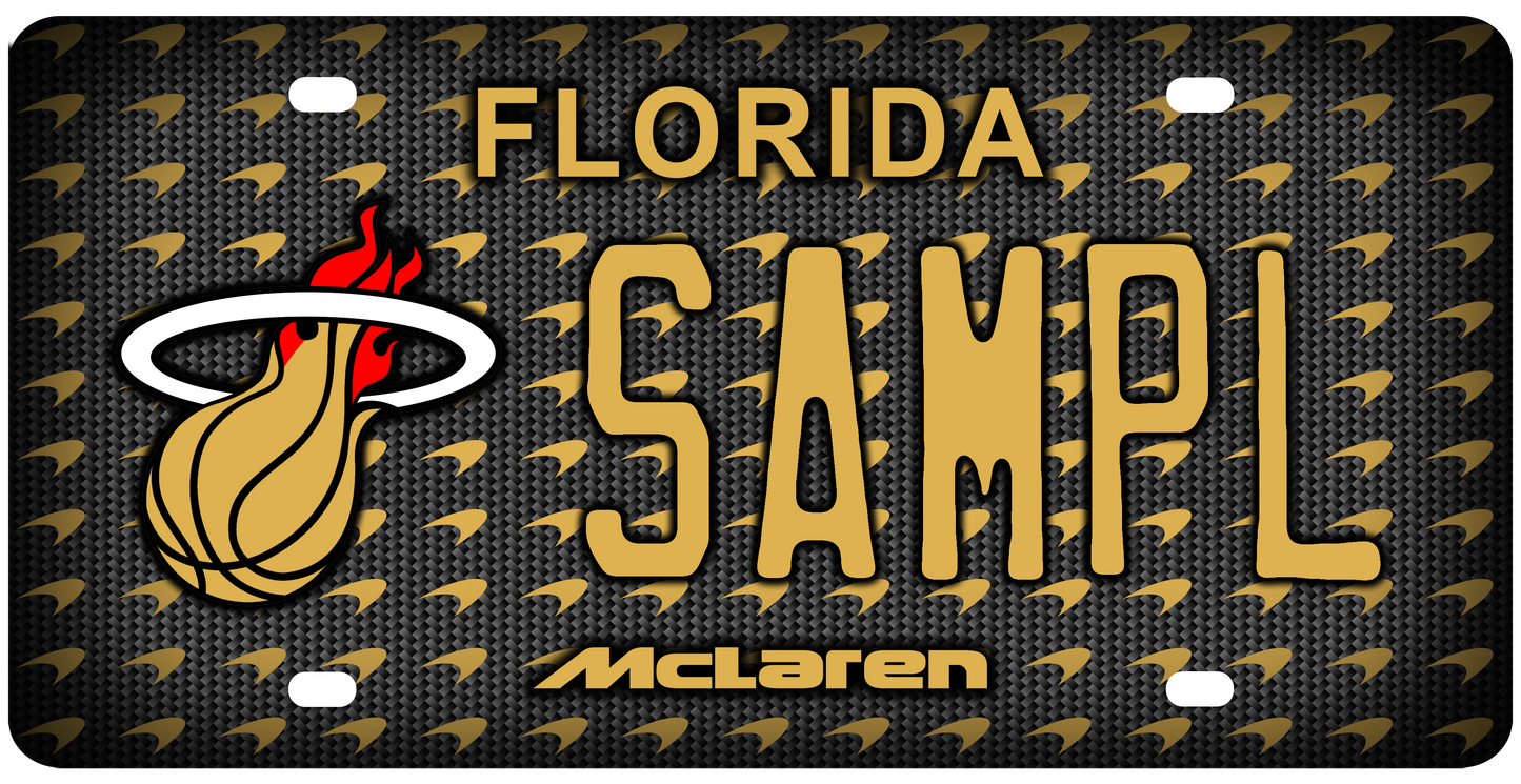 Mclaren x Miami Heat  - Template