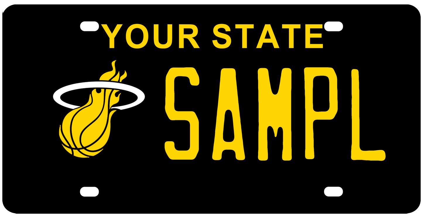 Miami Heat - Yellow  - Template